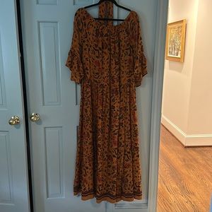 Natalie Martin orange maxi